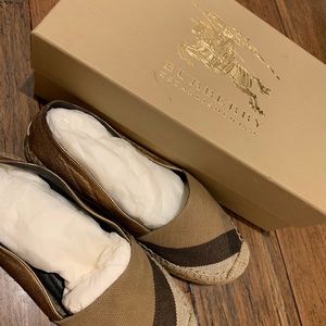 Burberry Hodgeson Check Canvas Gold
